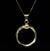 18K Yellow Gold 26.5mm Dia. Hoop with Rope Texture Set