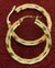 18K Yellow Gold Hoop 26.25mm Dia. Earring