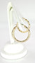 18K Yellow Gold Hoop 26.25mm Dia. Earring