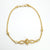 22K Yellow Gold 7.75" Double Bead Chain Bracelet