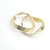 18K Yellow Gold Twisted Hoop Earrings