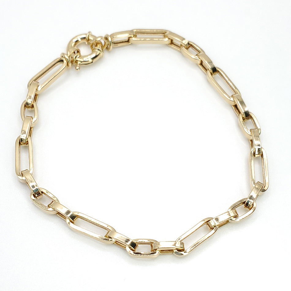 18K Yellow Gold 8&quot; Bracelet